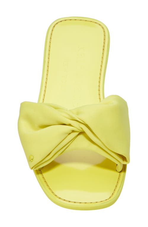 Kate Spade New York Bikini Slide Sandal In Yellow