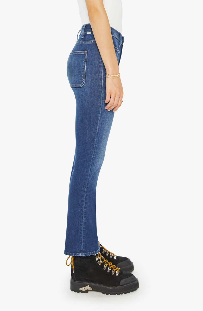 MOTHER The Insider Flood Patch Pocket Straight Leg Jeans, Alternate, color, 