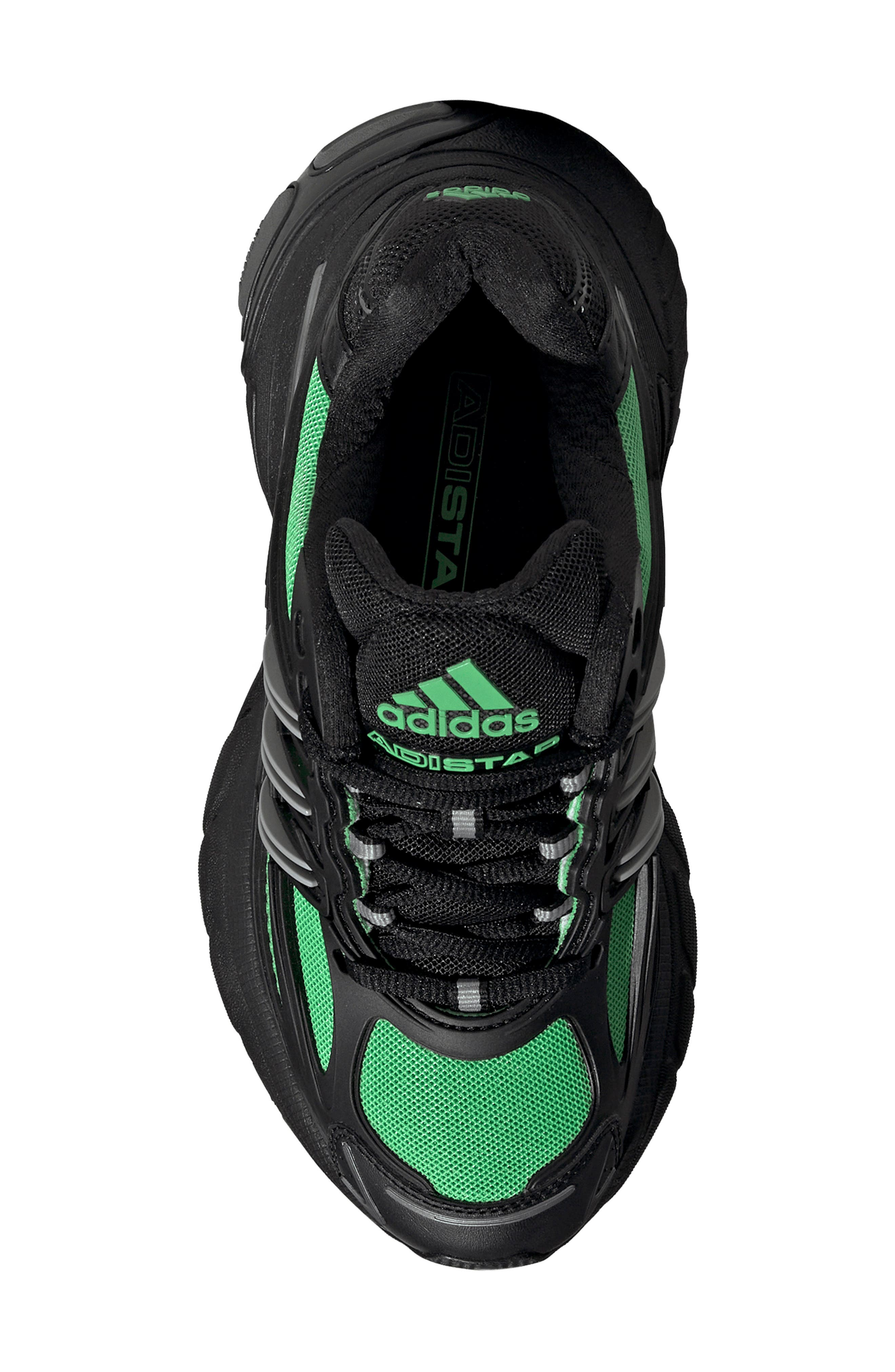 adidas Kids' Adistar XLG 2.0 Sneaker, Alternate, color, Green/ Black/ Iron Metallic