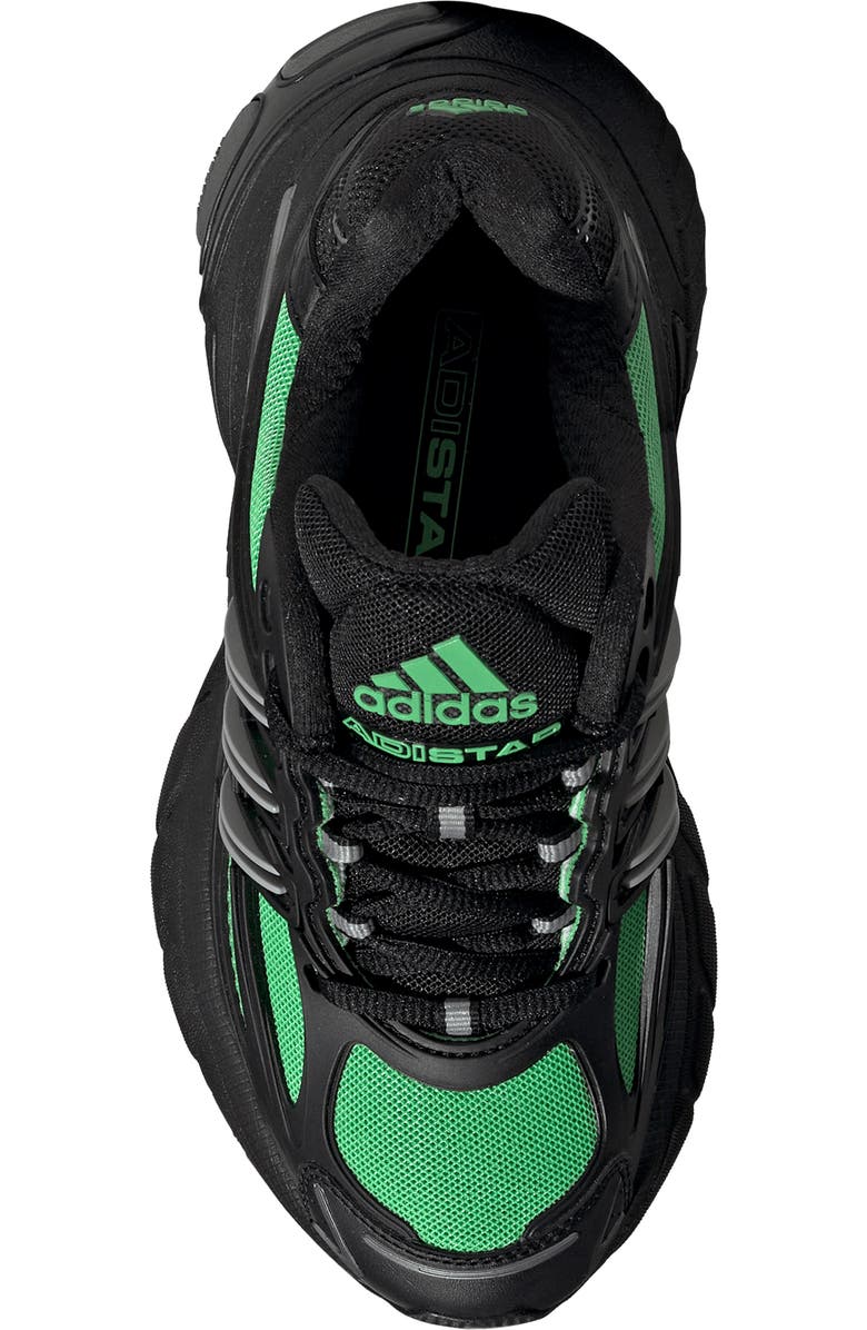 adidas Kids' Adistar XLG 2.0 Sneaker, Alternate, color, Green/ Black/ Iron Metallic