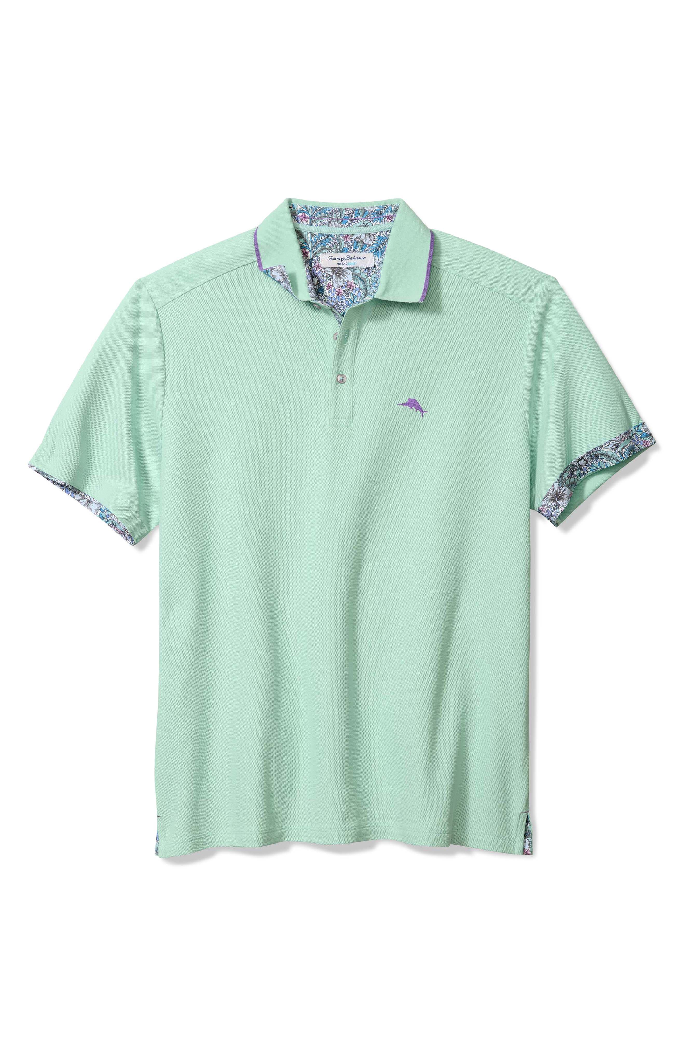 Tommy Bahama Azul Gardens Five O'Clock IslandZone® Piqué Performance Polo