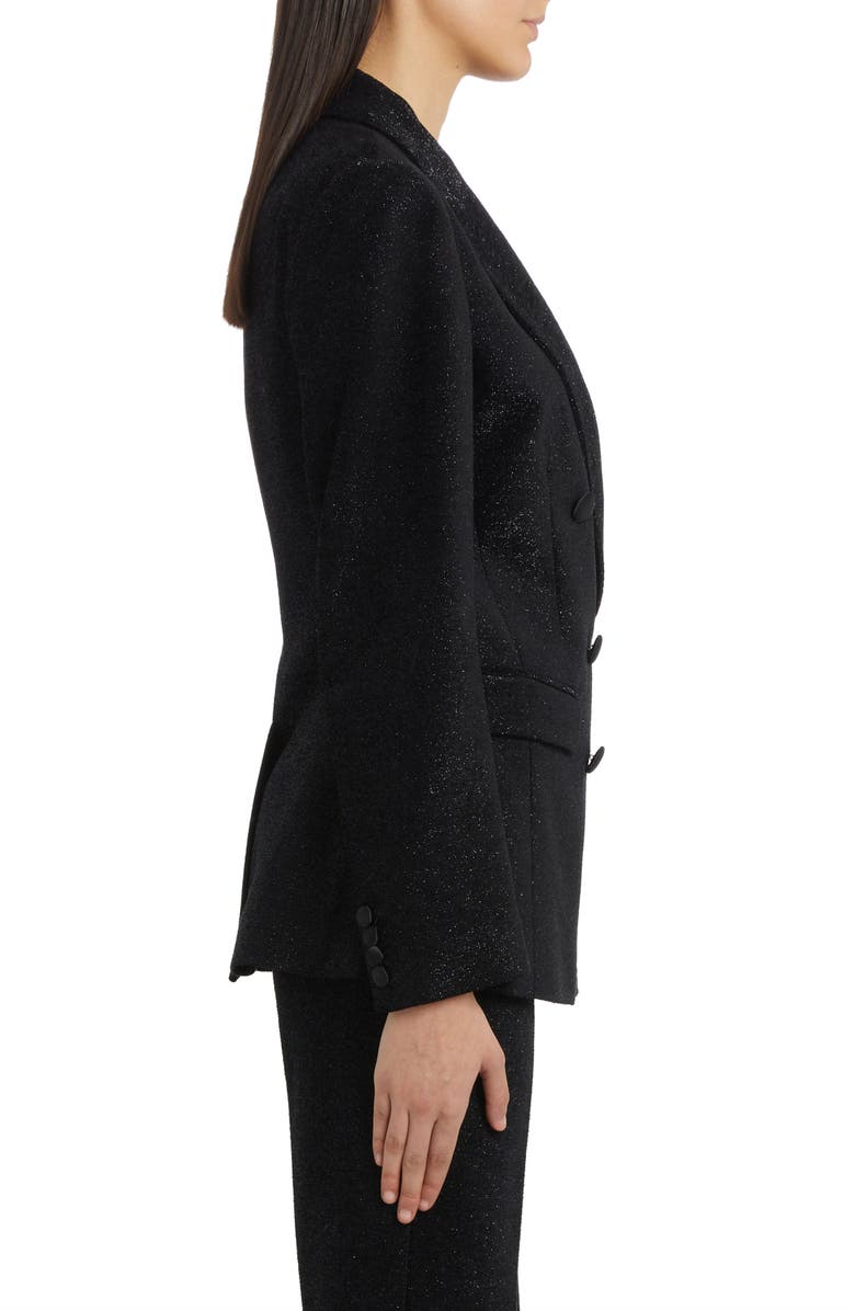 Etro Sparkle Double Breasted Blazer, Alternate, color, 
