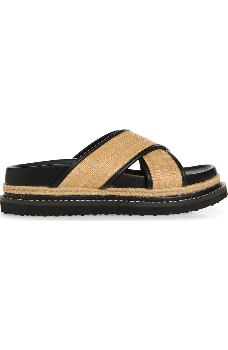 Billini Aysha Platform Sandal, Alternate, color, Natural Raffia