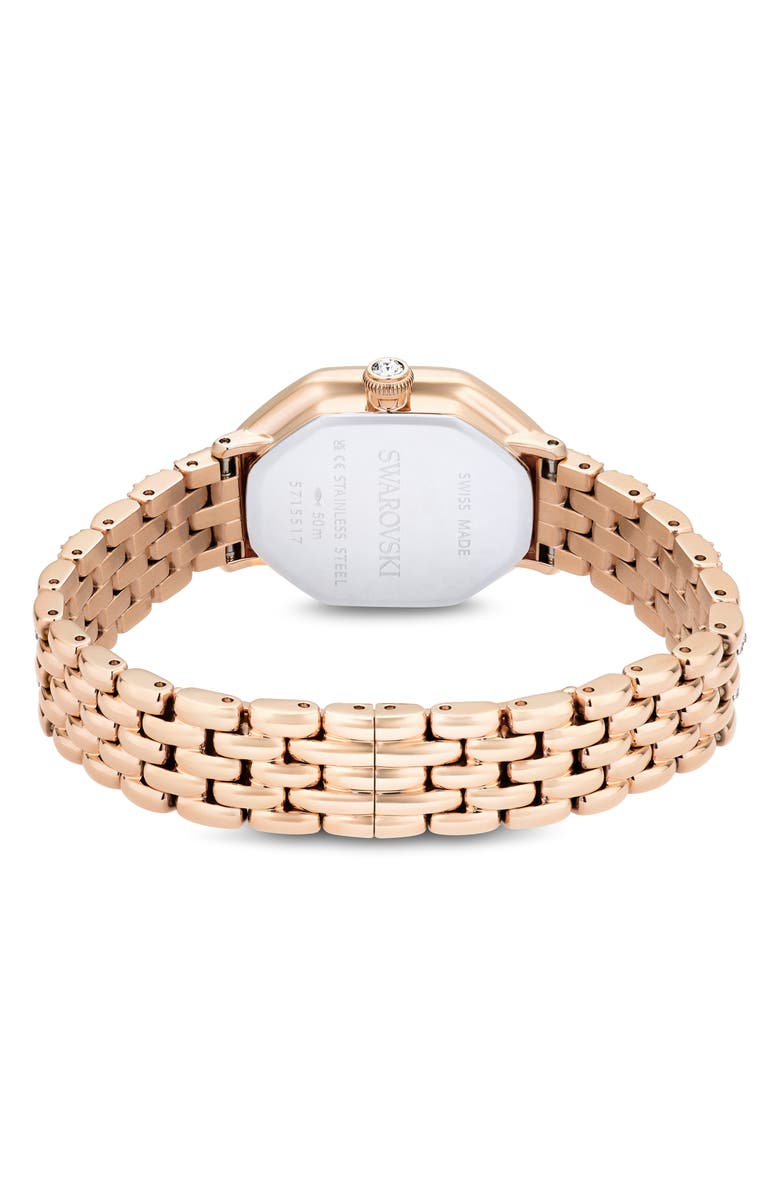 Swarovski Dextera Bracelet Watch, 32mm x 23mm, Alternate, color, Gold