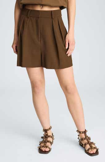 Pleated Shorts