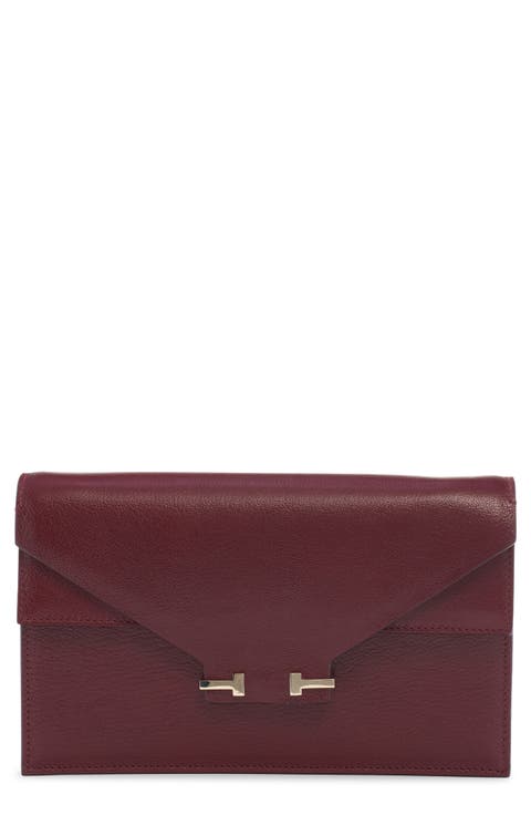 Mini Double T Leather Shoulder Bag