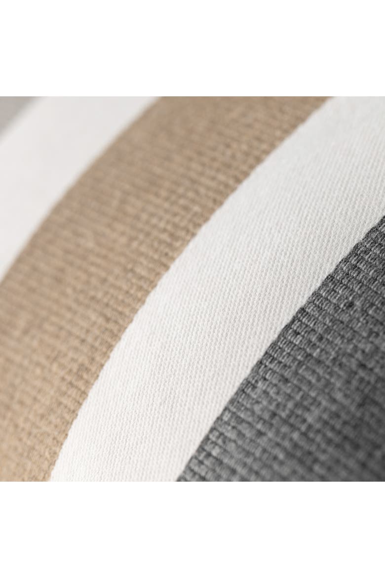Dune Stripe Indoor & Outdoor Woven Accent Pillow, Alternate, color, Multi