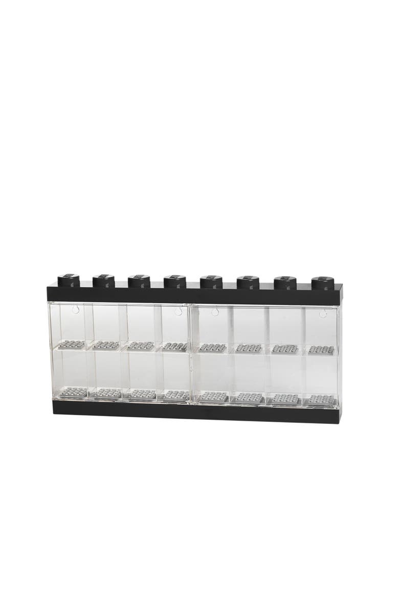 LEGO Minifigure Display Case 16, Main, color, Clear