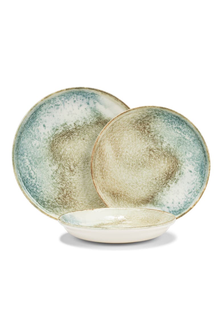 Sea & Sand 16-Piece Dinnerware Set, Alternate, color, CREAM BLUES AND BEIGES