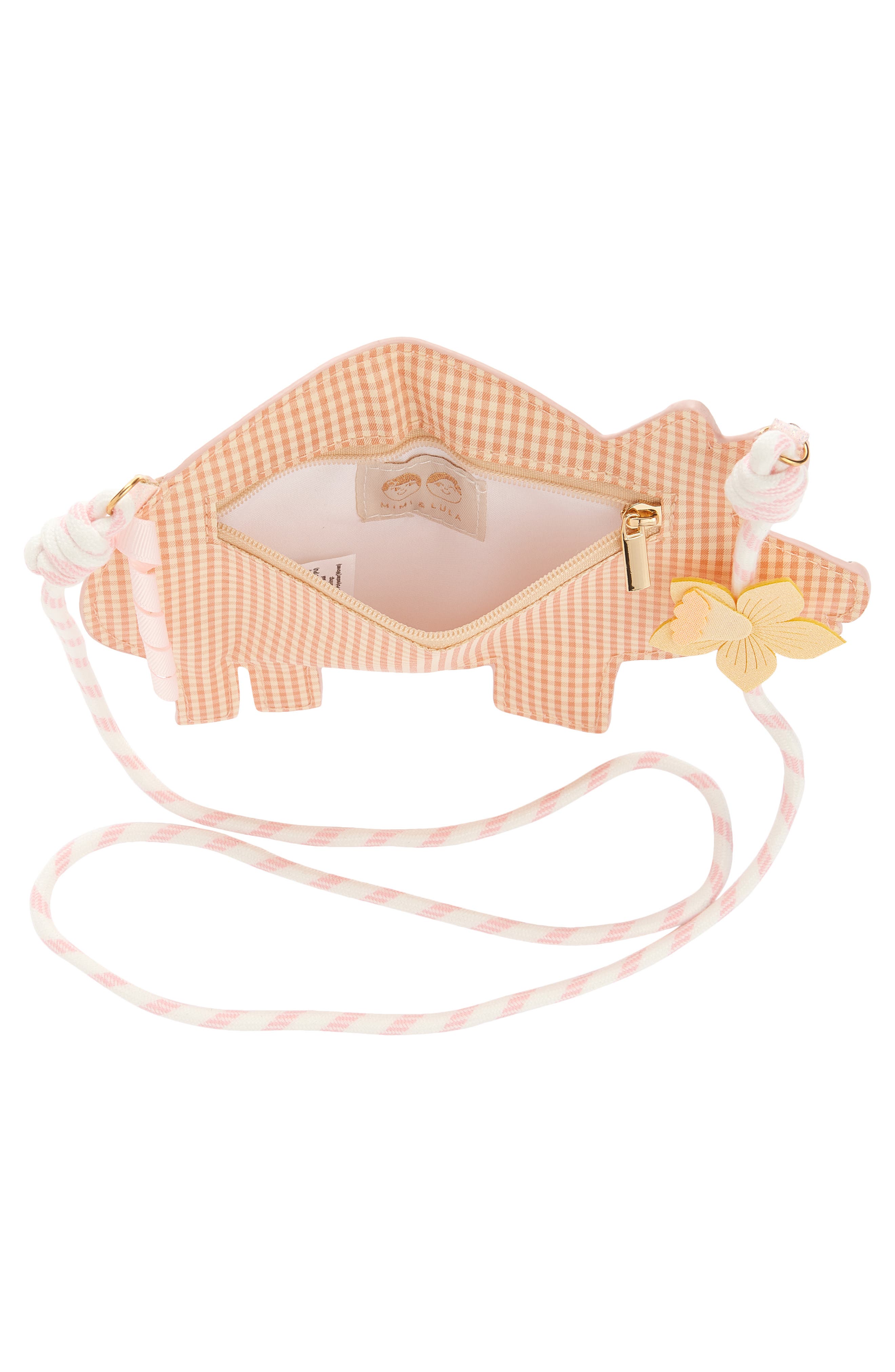 Mimi & Lula Kids' Penelope Pig Crossbody Bag, Alternate, color, Pink