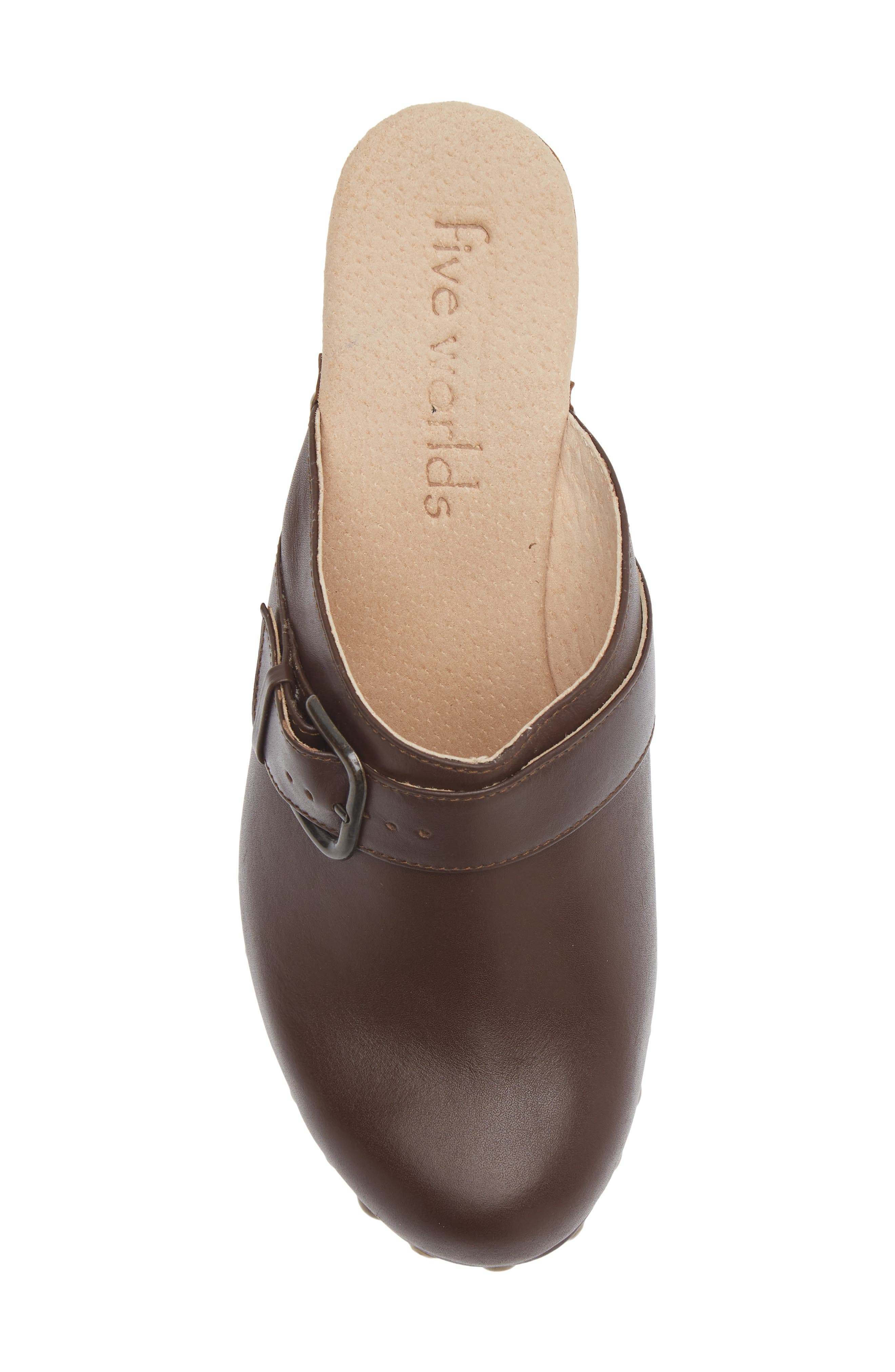 Platform Mule, Alternate, color, CHOCOLATE