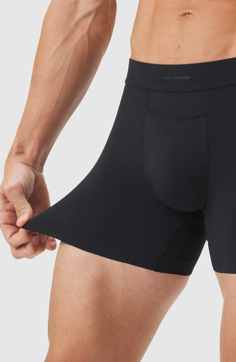 Jack Archer Jetsetter Boxer Brief, Alternate, color, Space Black