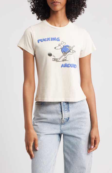 Daydreamer Pucking Around Cotton Graphic T-Shirt