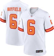 Nike Men's Nike Baker Mayfield White '76 Tampa Bay Buccaneers  Player Game Jersey