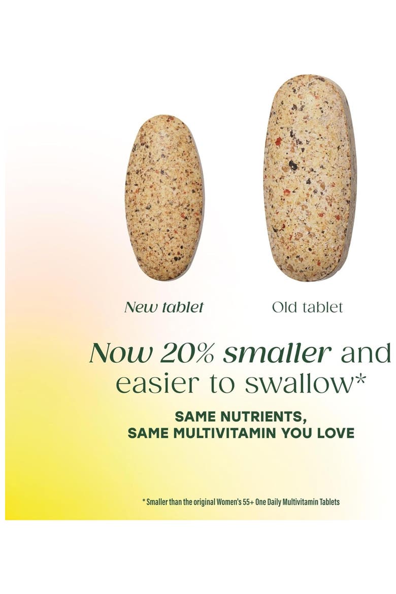 One Daily Multivitamin for Women 55+ with Methylated B12, Healthy Aging, Vegetarian, 90 Tablets, Alternate, color, None