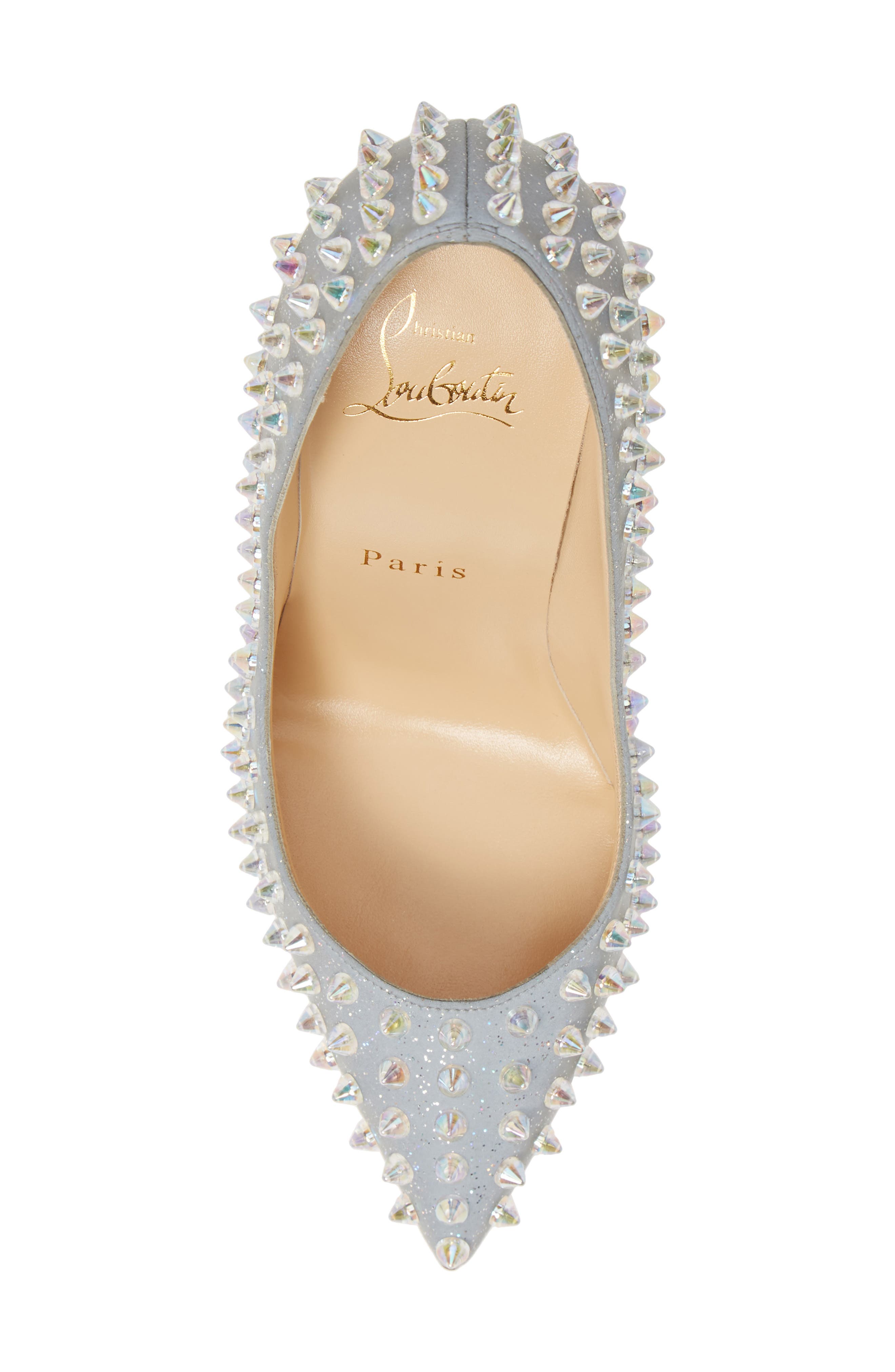 Christian Louboutin Follies Spike Pump, Alternate, color, 