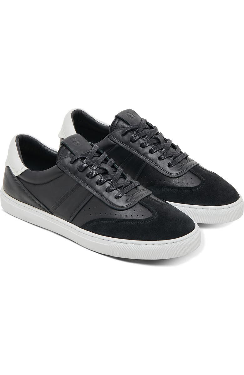 GREATS Charlie Low Top Sneaker, Main, color, Black