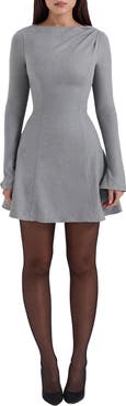 HOUSE OF CB Angelique Long Sleeve Minidress