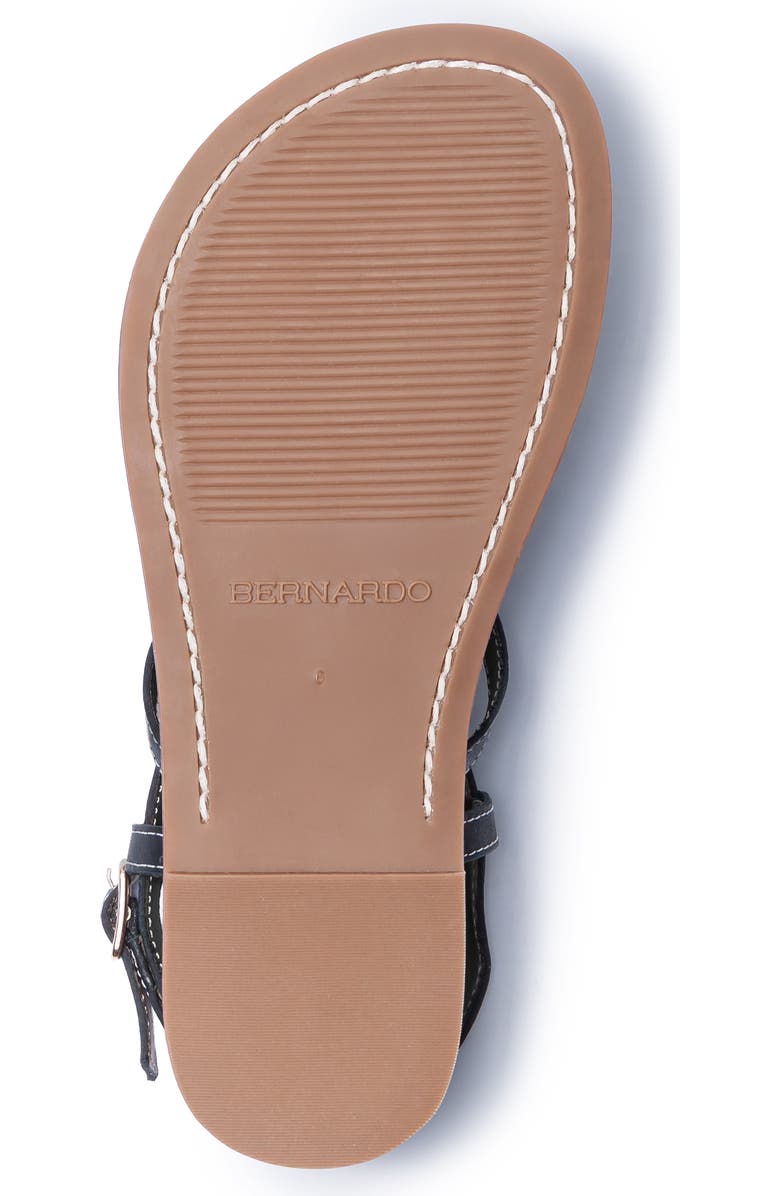 Bernardo Footwear Mallorie Thong Sandal, Alternate, color, Black