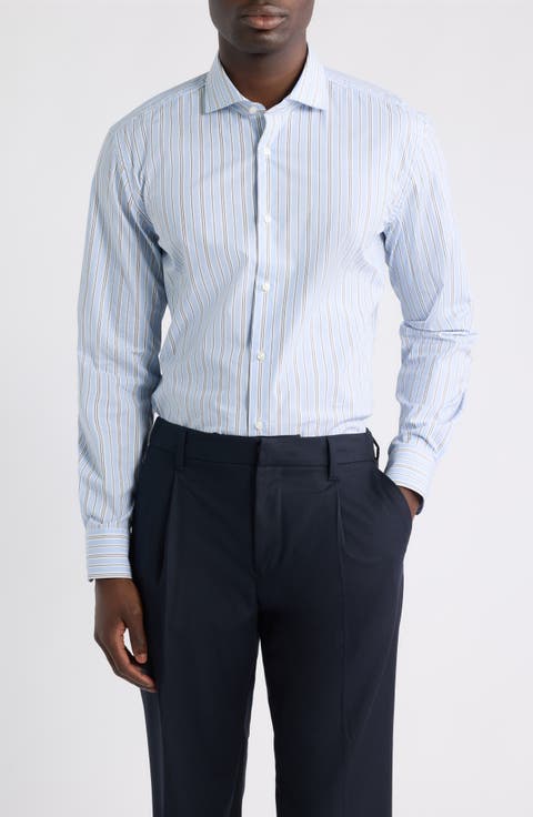 Hank Slim Fit Easy Iron Dress Shirt