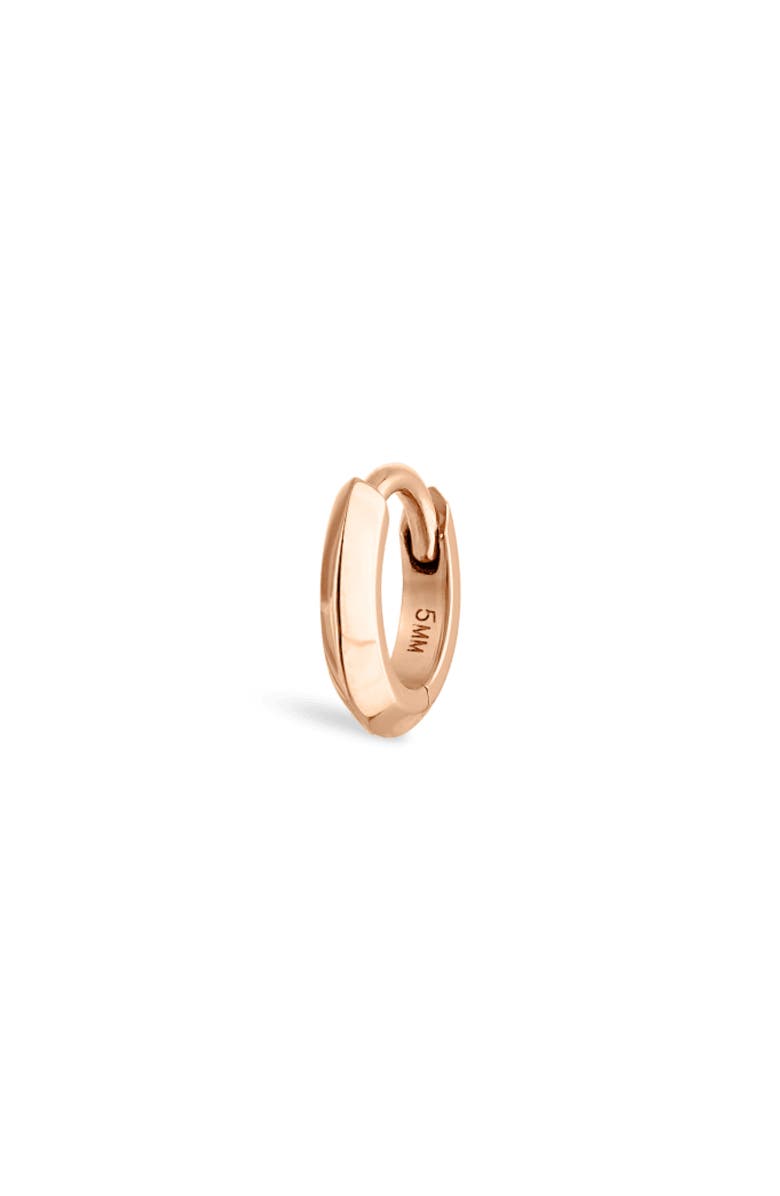 MARIA TASH Vertex Hoop Earring, Main, color, Rose Gold