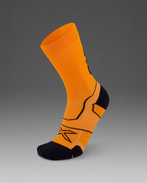 2xu Vectr Cushion Crew Socks In Yellow