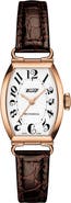 Tissot Porto Croc Embossed Leather Strap Watch, 22mm