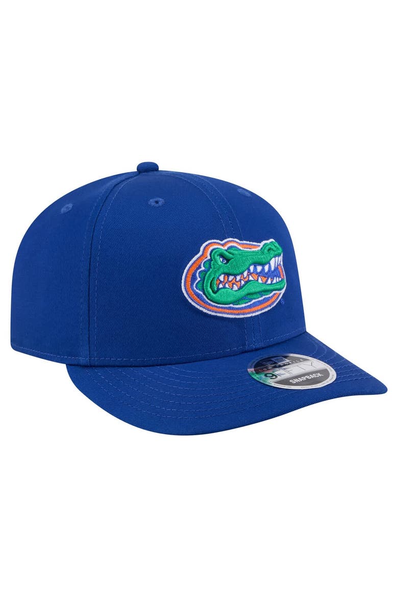 Men's New Era Royal Florida Gators Low Profile 9FIFTY Snapback Hat, Alternate, color, Royal