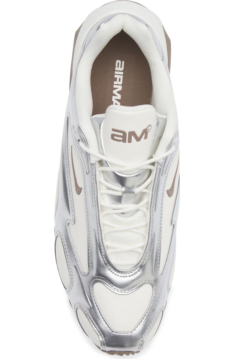 Nike Air Max Muse Sneaker, Alternate, color, Silver/ Mink Brown-Sail