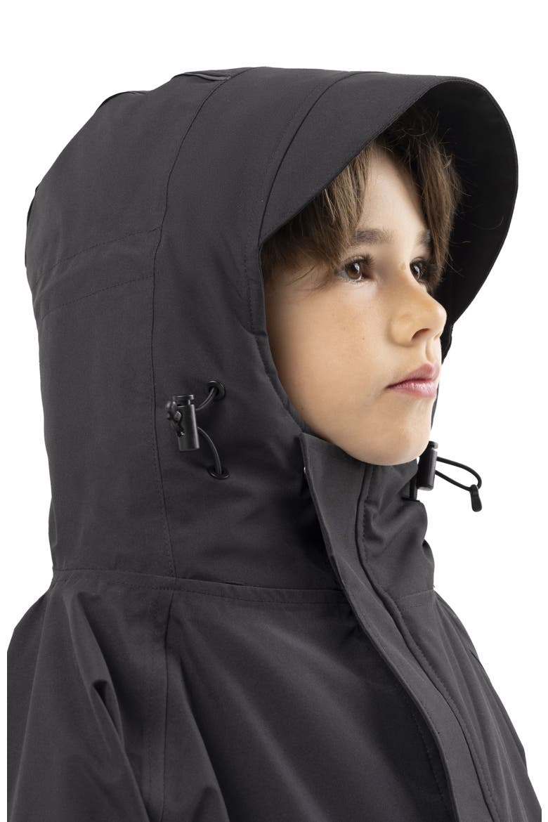 Kids Evo Pro Change Robe, Alternate, color, Stealth Black