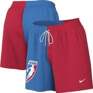 Nike Women's Nike Blue/Red WNBA Legends Flow Mesh Shorts