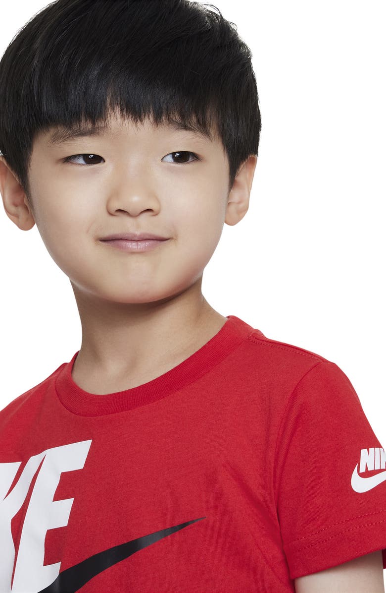 Nike Kids' T-Shirt & Cargo Shorts Set, Alternate, color, Black