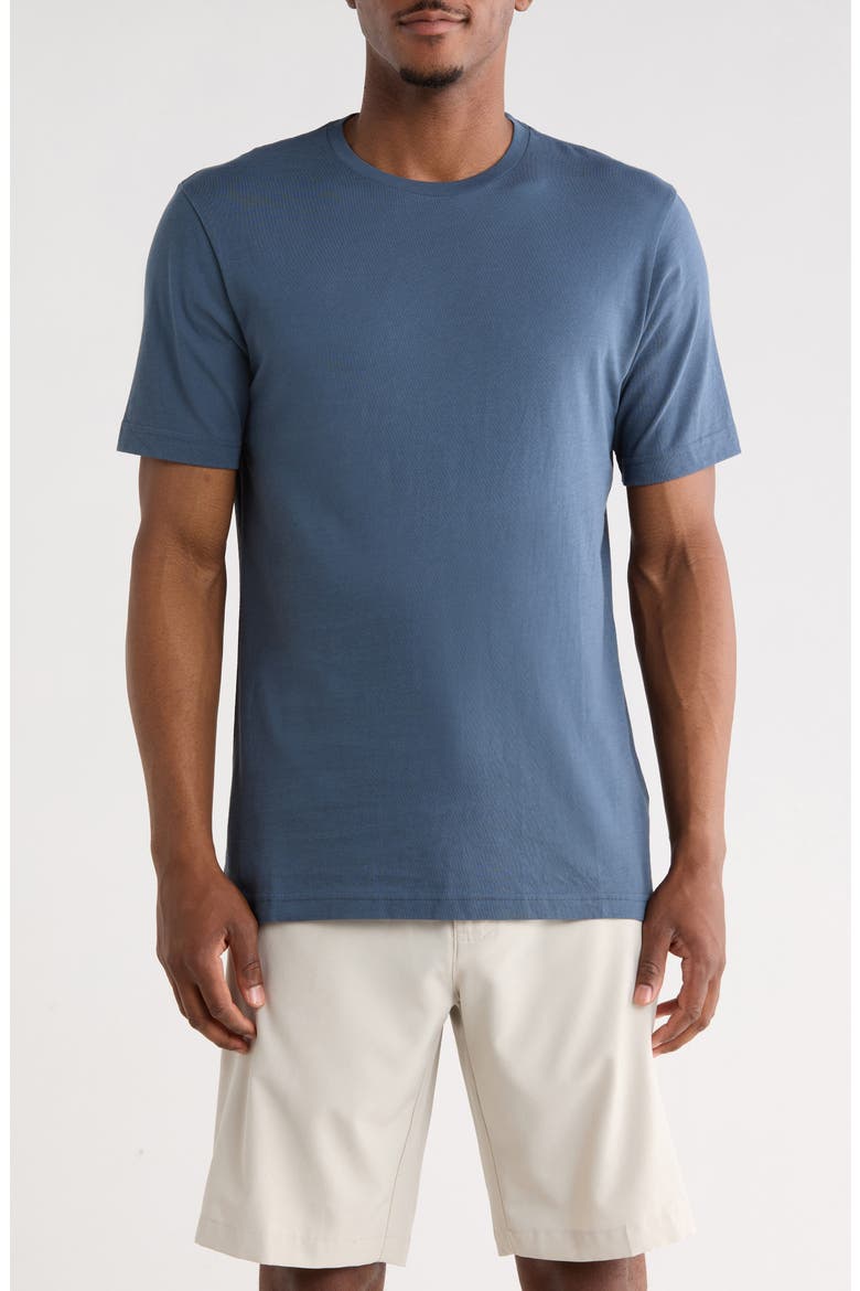 Cotton T-Shirt, Main, color, MOOD INDIGO/ VINTAGE
