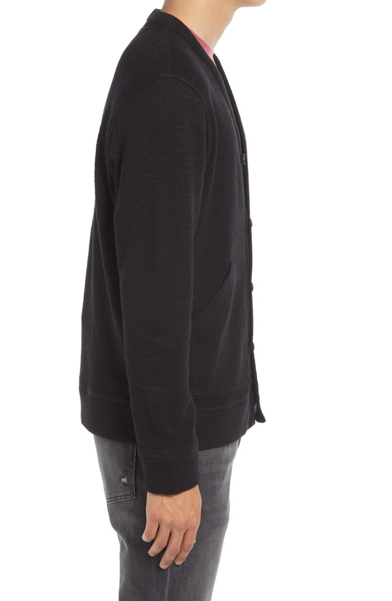 Treasure & Bond Men's Stretch Cotton Fleece Cardigan, Alternate, color,