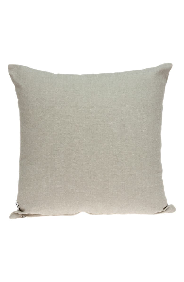 PARKLAND COLLECTION Embroidered Throw Pillow, Alternate, color, Beige