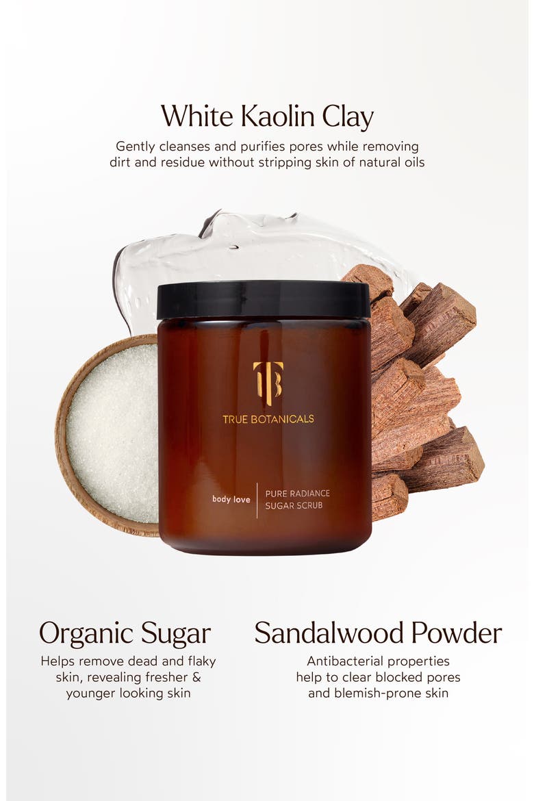 Pure Radiance Sugar Scrub, Alternate, color, NO COLOR