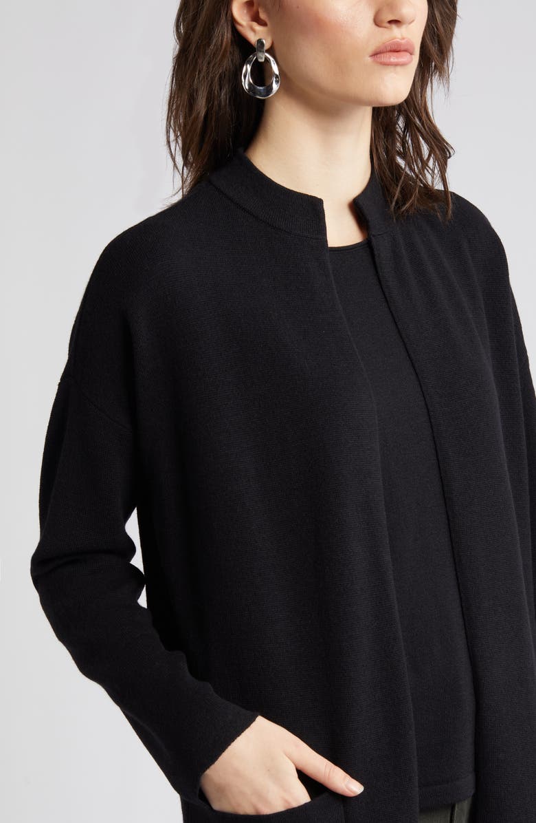 Eileen Fisher Merino Wool Cardigan, Alternate, color,
