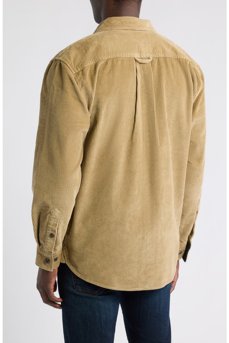 Belmont Cotton Corduroy Overshirt, Alternate, color, KHAKI/ LOST TRAIL