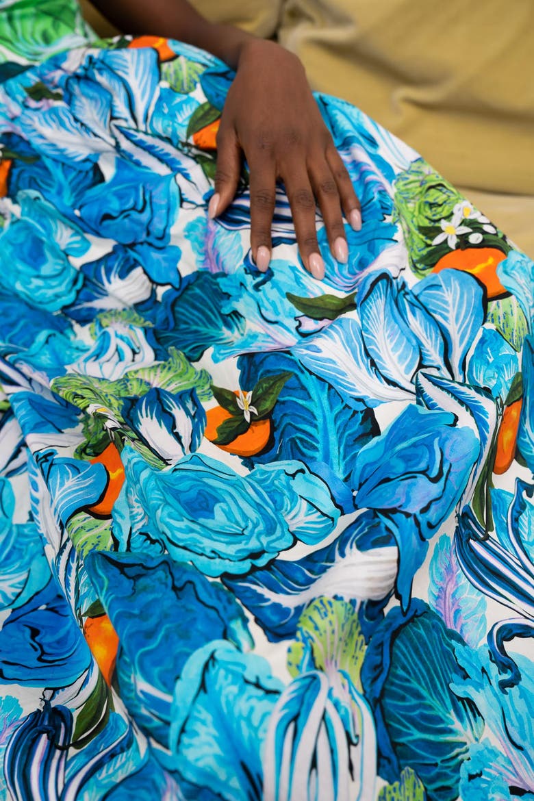 Aubrey Dress, Alternate, color, Radicchio & Citrus