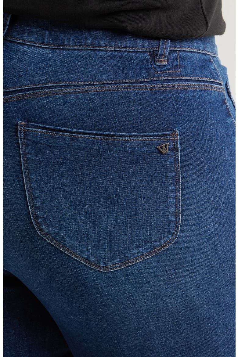 Madison 'Ab'Solution High Waist Bootcut Jeans, Alternate, color, BLUE
