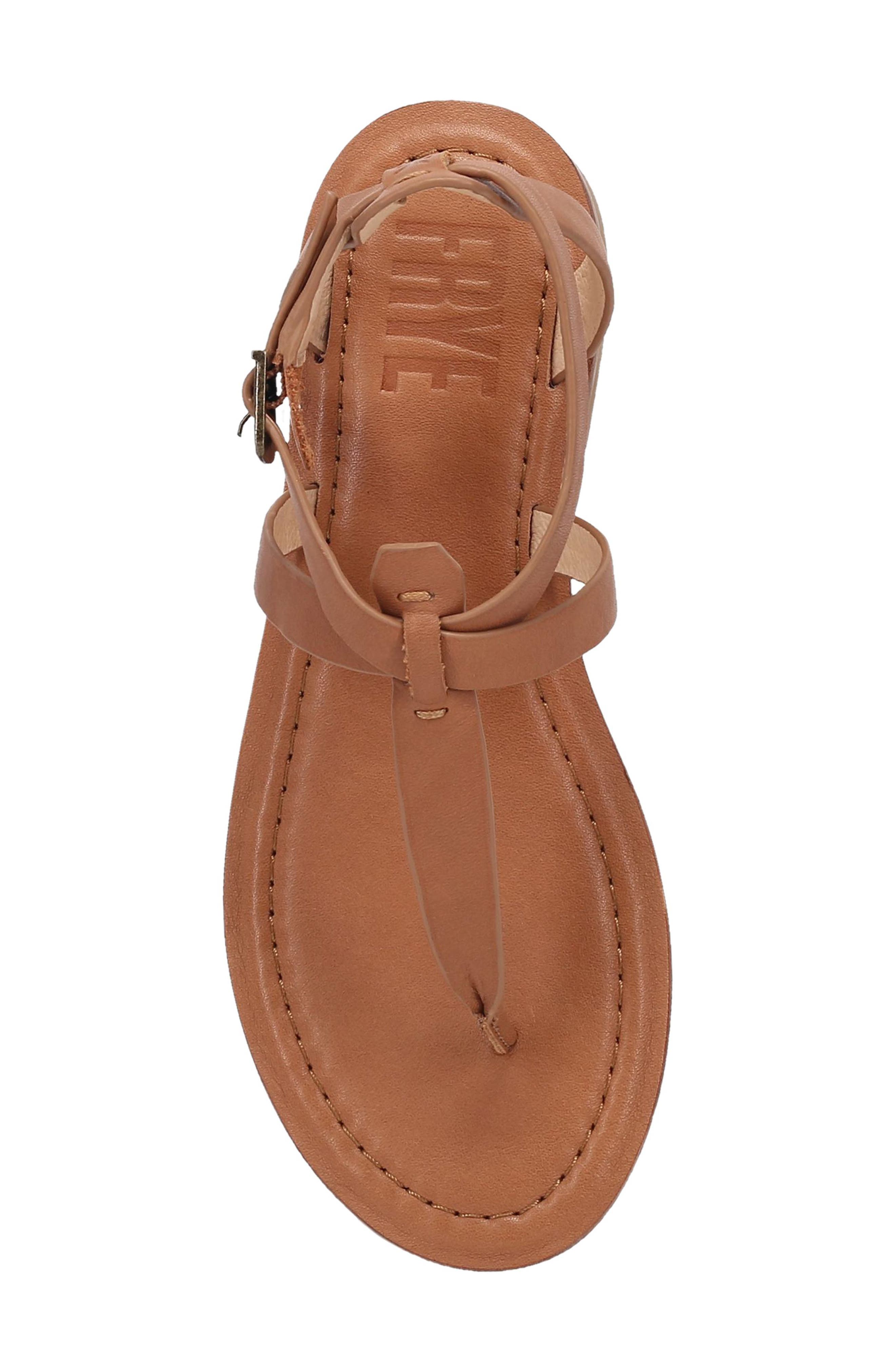 Frye Taylor Ankle Strap Sandal, Alternate, color, Tan