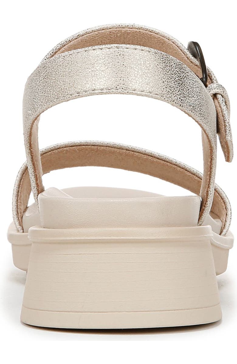 SOUL NATURALIZER Emma Block Heel Sandal, Alternate, color, Gold Faux Leather