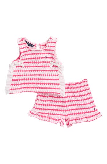 Shop Tommy Hilfiger Ruffle Tank & Shorts Set
