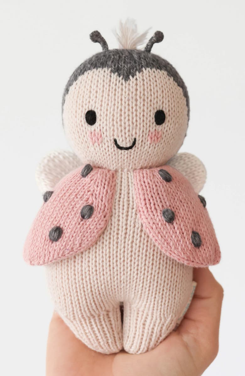 cuddle+kind Ladybug Stuffed Animal, Alternate, color,