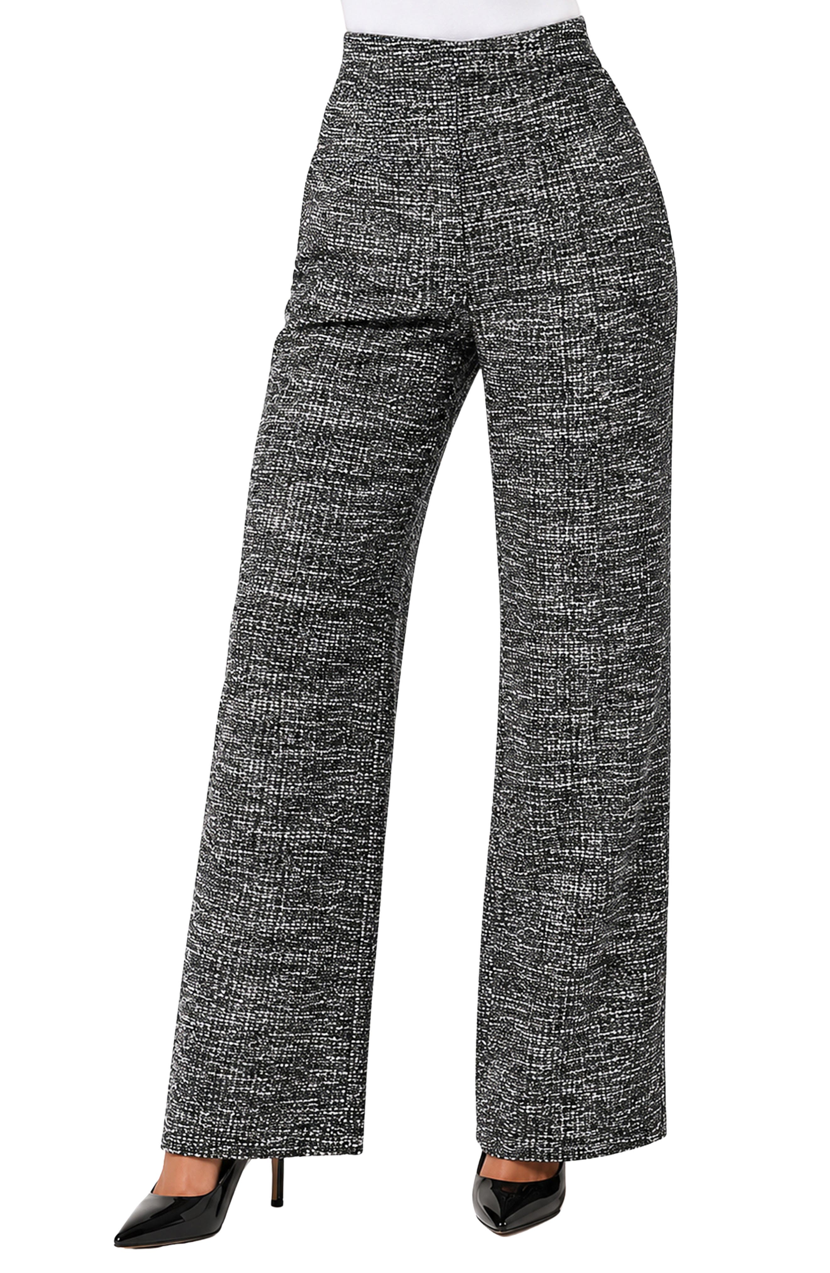 Ilisa Textured Wide Leg Pants