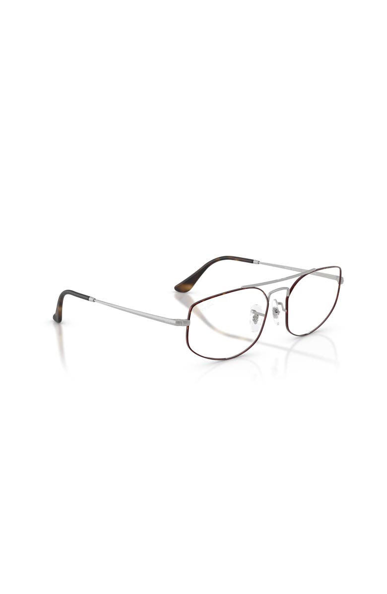 Ray-Ban 58mm Irregular optical glasses, Alternate, color, Tortoise