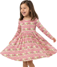 Motette Long Sleeve Twirl Dress