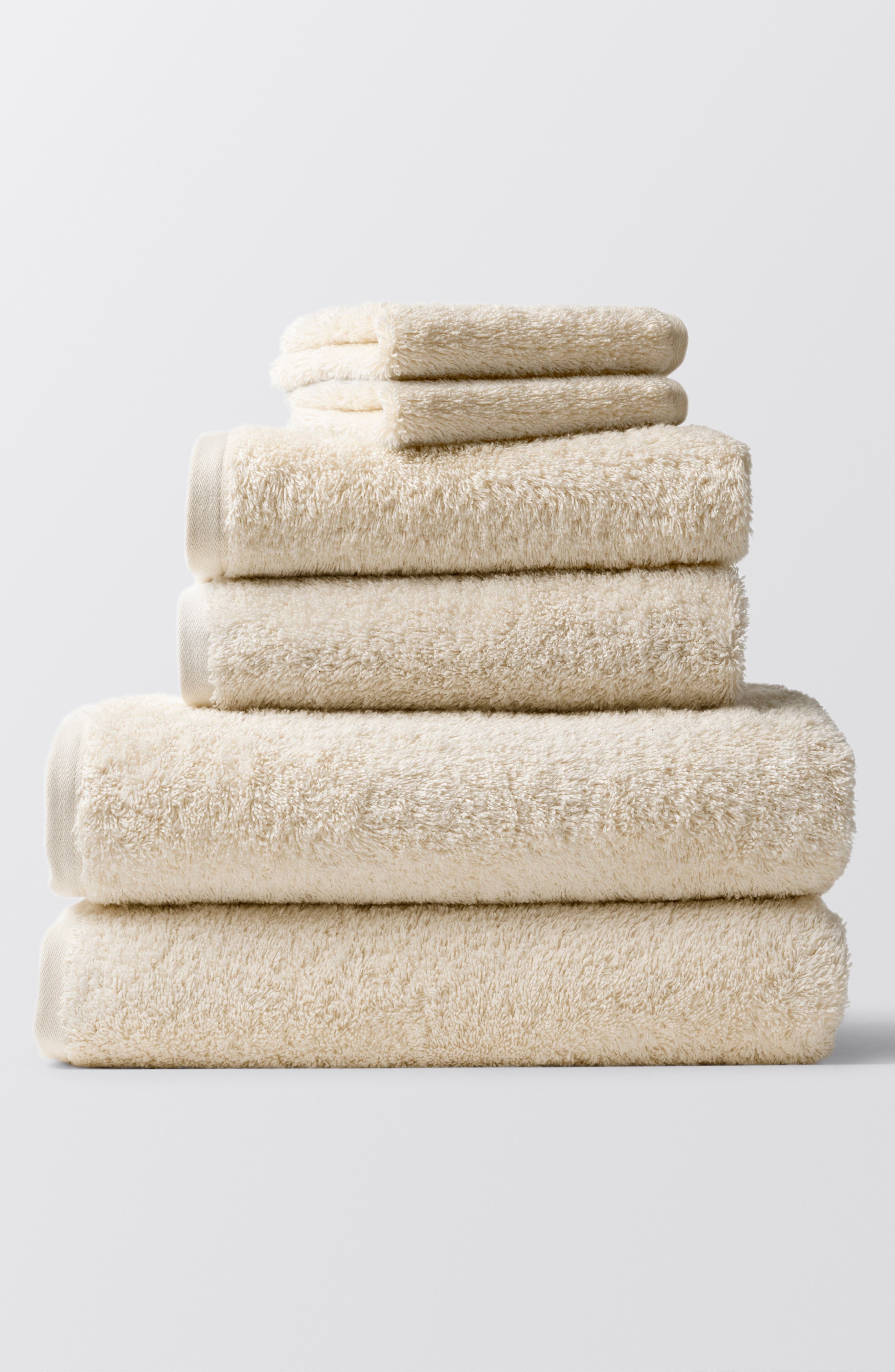 Coyuchi Cloud Loom™ Organic Cotton Bath Essentials - Undyed, Bath Sheet