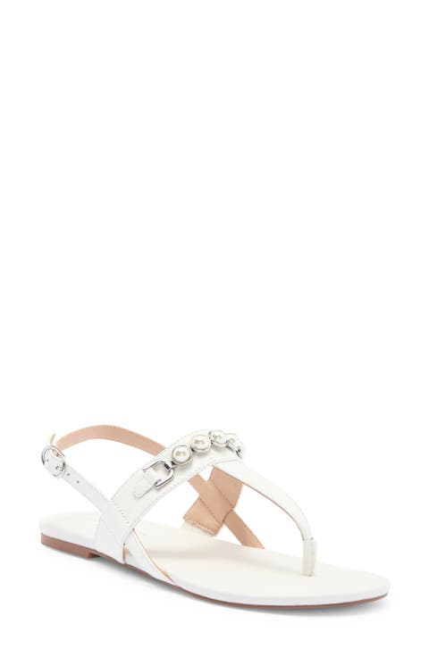 Pearla T-Strap Slingback Sandal (Women)