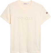 Moncler Logo Cotton Jersey T-Shirt